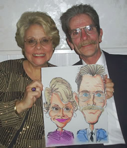 Caricature artist for weddings