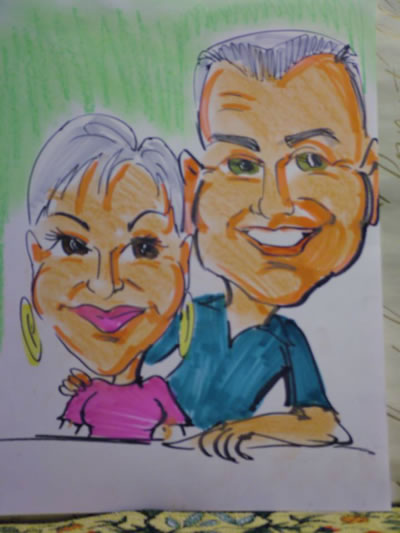 color caricature