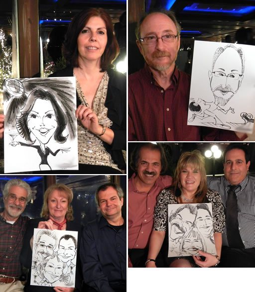 caricature artist for xmas parties office christmas party caricature collection caricatures by Marty