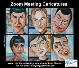 Star Trek Zoom caricatures
