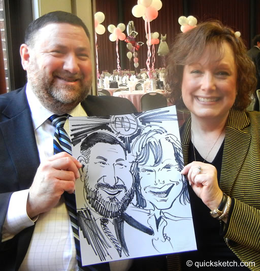 Caricature artist for bar mitzvahs