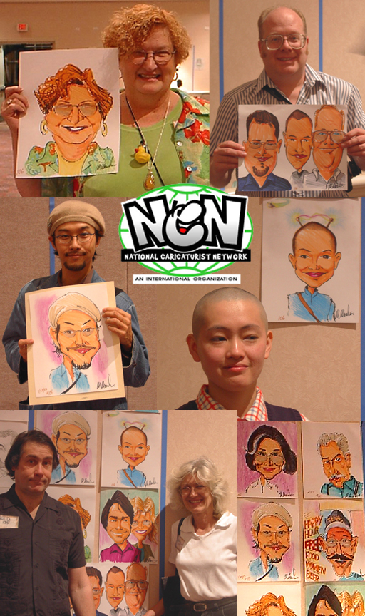 Caricature artist for parties