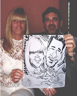 Caricature artist for parties