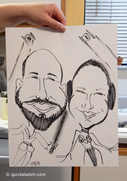 Caricature artist for parties
