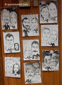 Caricature artist for parties