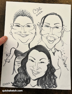 CSHL Scientists caricatures