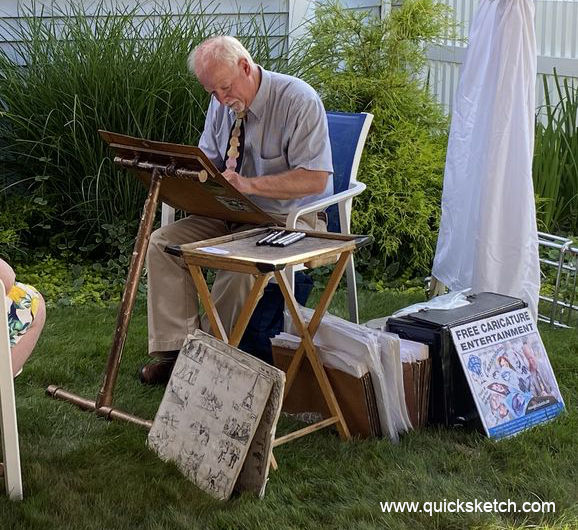 wedding caricatures Long Island caricature artist for weddings live wedding entertainment quick sketch wedding artist cartoon portrait sketch artist for weddings